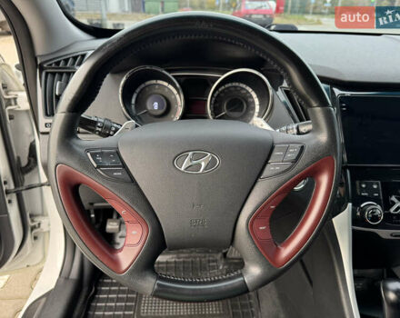 Белый Хендай Соната, объемом двигателя 2.36 л и пробегом 98 тыс. км за 12200 $, фото 10 на Automoto.ua