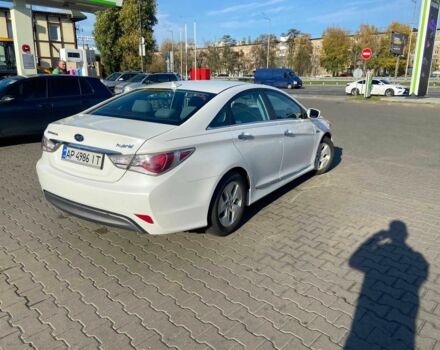 Белый Хендай Соната, объемом двигателя 2.4 л и пробегом 180 тыс. км за 8200 $, фото 1 на Automoto.ua