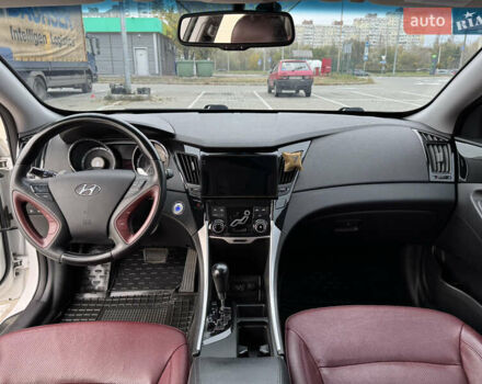 Белый Хендай Соната, объемом двигателя 2.36 л и пробегом 98 тыс. км за 12200 $, фото 13 на Automoto.ua