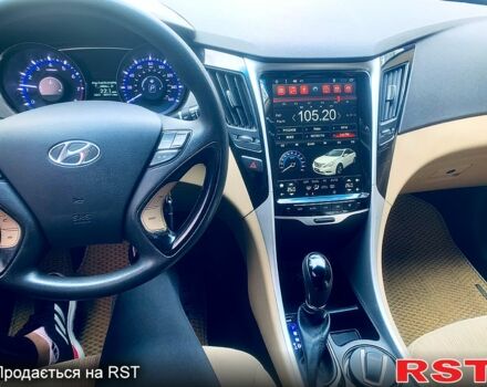 Белый Хендай Соната, объемом двигателя 2.4 л и пробегом 160 тыс. км за 9700 $, фото 8 на Automoto.ua