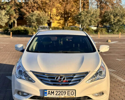 Белый Хендай Соната, объемом двигателя 2 л и пробегом 87 тыс. км за 7900 $, фото 2 на Automoto.ua