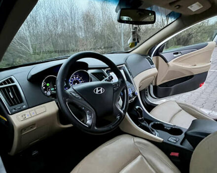 Белый Хендай Соната, объемом двигателя 2.4 л и пробегом 180 тыс. км за 9500 $, фото 2 на Automoto.ua