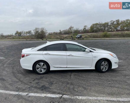 Белый Хендай Соната, объемом двигателя 2.36 л и пробегом 150 тыс. км за 9700 $, фото 10 на Automoto.ua