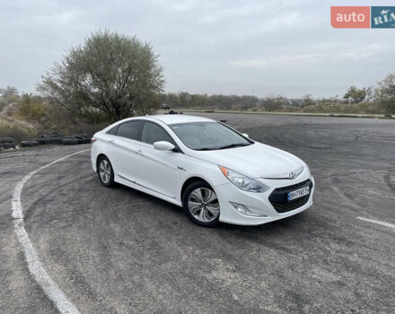 Белый Хендай Соната, объемом двигателя 2.36 л и пробегом 150 тыс. км за 9700 $, фото 13 на Automoto.ua