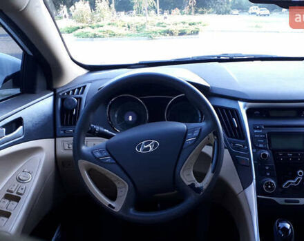 Белый Хендай Соната, объемом двигателя 2.4 л и пробегом 170 тыс. км за 7900 $, фото 7 на Automoto.ua