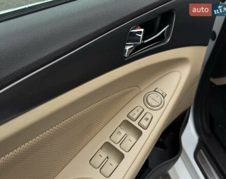 Белый Хендай Соната, объемом двигателя 2.36 л и пробегом 150 тыс. км за 10300 $, фото 18 на Automoto.ua