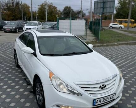 Белый Хендай Соната, объемом двигателя 2.36 л и пробегом 100 тыс. км за 9700 $, фото 4 на Automoto.ua