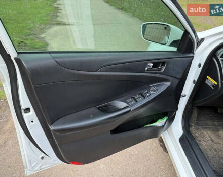 Белый Хендай Соната, объемом двигателя 2.4 л и пробегом 221 тыс. км за 7400 $, фото 13 на Automoto.ua