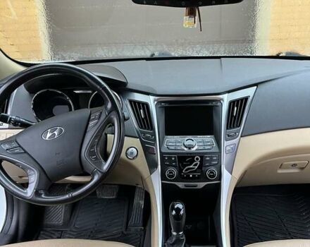 Белый Хендай Соната, объемом двигателя 2.36 л и пробегом 209 тыс. км за 10800 $, фото 8 на Automoto.ua