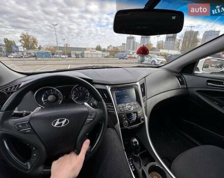 Белый Хендай Соната, объемом двигателя 2.36 л и пробегом 153 тыс. км за 9200 $, фото 32 на Automoto.ua