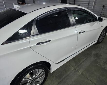 Белый Хендай Соната, объемом двигателя 2.4 л и пробегом 139 тыс. км за 9000 $, фото 1 на Automoto.ua