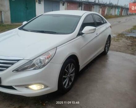 Белый Хендай Соната, объемом двигателя 2 л и пробегом 208 тыс. км за 8500 $, фото 12 на Automoto.ua