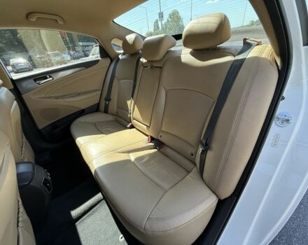 Белый Хендай Соната, объемом двигателя 2.4 л и пробегом 368 тыс. км за 7900 $, фото 16 на Automoto.ua