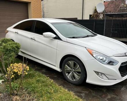 Белый Хендай Соната, объемом двигателя 2.36 л и пробегом 209 тыс. км за 10800 $, фото 2 на Automoto.ua