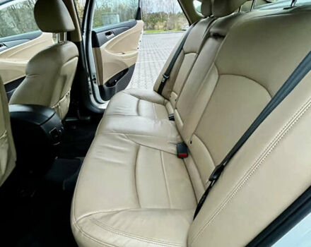 Белый Хендай Соната, объемом двигателя 2.4 л и пробегом 180 тыс. км за 9500 $, фото 1 на Automoto.ua