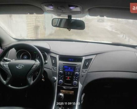 Белый Хендай Соната, объемом двигателя 2 л и пробегом 208 тыс. км за 8500 $, фото 4 на Automoto.ua