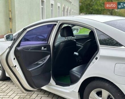 Белый Хендай Соната, объемом двигателя 2 л и пробегом 250 тыс. км за 8500 $, фото 7 на Automoto.ua