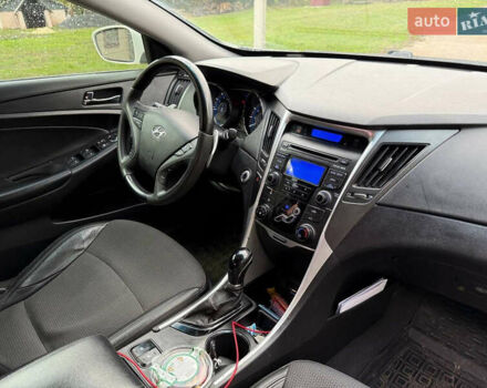 Белый Хендай Соната, объемом двигателя 2.4 л и пробегом 221 тыс. км за 7400 $, фото 6 на Automoto.ua