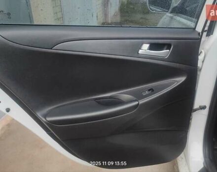 Белый Хендай Соната, объемом двигателя 2 л и пробегом 208 тыс. км за 8500 $, фото 20 на Automoto.ua