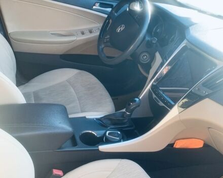 Белый Хендай Соната, объемом двигателя 2.4 л и пробегом 160 тыс. км за 9500 $, фото 6 на Automoto.ua