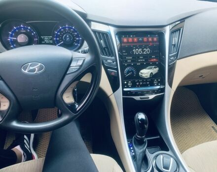 Белый Хендай Соната, объемом двигателя 2.4 л и пробегом 160 тыс. км за 9500 $, фото 7 на Automoto.ua