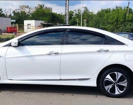 Білий Хендай Соната, об'ємом двигуна 2.4 л та пробігом 365 тис. км за 9700 $, фото 14 на Automoto.ua