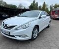 Белый Хендай Соната, объемом двигателя 2 л и пробегом 280 тыс. км за 7200 $, фото 1 на Automoto.ua