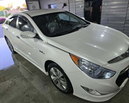 Белый Хендай Соната, объемом двигателя 2.4 л и пробегом 139 тыс. км за 9000 $, фото 2 на Automoto.ua