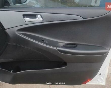 Белый Хендай Соната, объемом двигателя 2 л и пробегом 208 тыс. км за 8500 $, фото 15 на Automoto.ua