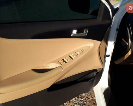 Белый Хендай Соната, объемом двигателя 2.4 л и пробегом 170 тыс. км за 7900 $, фото 12 на Automoto.ua