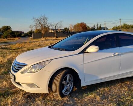 Белый Хендай Соната, объемом двигателя 2 л и пробегом 181 тыс. км за 7600 $, фото 6 на Automoto.ua