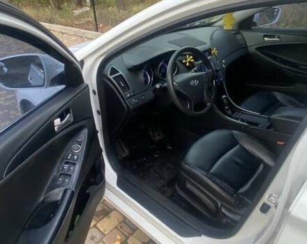 Белый Хендай Соната, объемом двигателя 2 л и пробегом 570 тыс. км за 6200 $, фото 5 на Automoto.ua