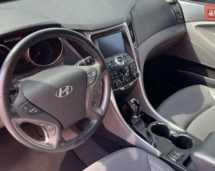 Белый Хендай Соната, объемом двигателя 2.4 л и пробегом 83 тыс. км за 12000 $, фото 12 на Automoto.ua