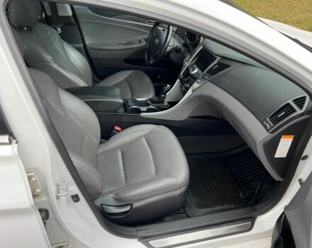 Белый Хендай Соната, объемом двигателя 2.4 л и пробегом 195 тыс. км за 8500 $, фото 12 на Automoto.ua