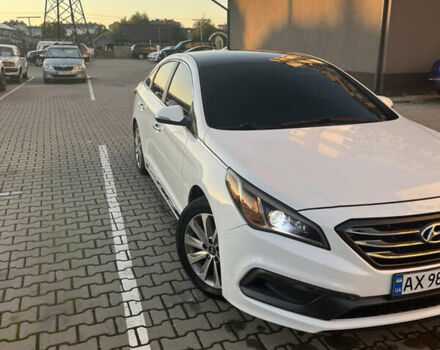 Белый Хендай Соната, объемом двигателя 2.36 л и пробегом 132 тыс. км за 10600 $, фото 6 на Automoto.ua