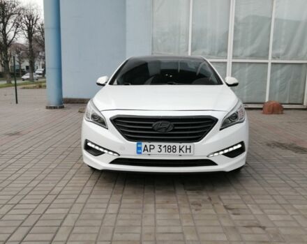 Білий Хендай Соната, об'ємом двигуна 2.4 л та пробігом 117 тис. км за 7500 $, фото 1 на Automoto.ua