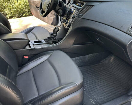 Белый Хендай Соната, объемом двигателя 2 л и пробегом 183 тыс. км за 8500 $, фото 19 на Automoto.ua