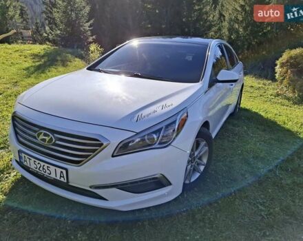 Белый Хендай Соната, объемом двигателя 2.36 л и пробегом 198 тыс. км за 8000 $, фото 5 на Automoto.ua