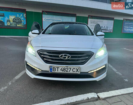 Білий Хендай Соната, об'ємом двигуна 2.4 л та пробігом 115 тис. км за 11000 $, фото 14 на Automoto.ua