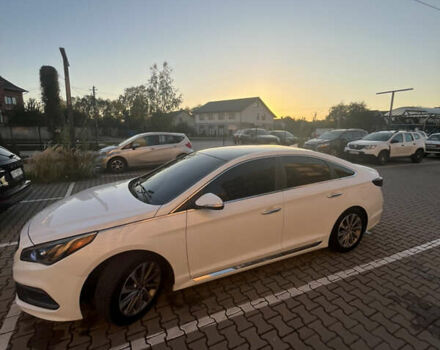 Белый Хендай Соната, объемом двигателя 2.36 л и пробегом 132 тыс. км за 10600 $, фото 18 на Automoto.ua