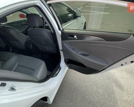 Белый Хендай Соната, объемом двигателя 2.4 л и пробегом 83 тыс. км за 12000 $, фото 19 на Automoto.ua