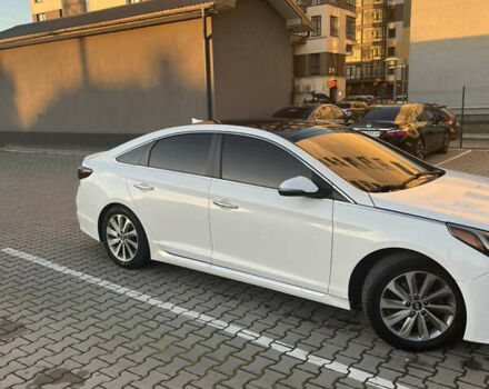 Белый Хендай Соната, объемом двигателя 2.36 л и пробегом 132 тыс. км за 10600 $, фото 9 на Automoto.ua