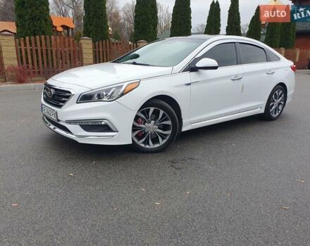 Белый Хендай Соната, объемом двигателя 2.36 л и пробегом 235 тыс. км за 11000 $, фото 7 на Automoto.ua