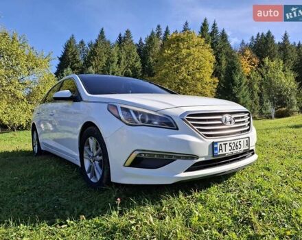 Білий Хендай Соната, об'ємом двигуна 2.4 л та пробігом 210 тис. км за 8999 $, фото 6 на Automoto.ua