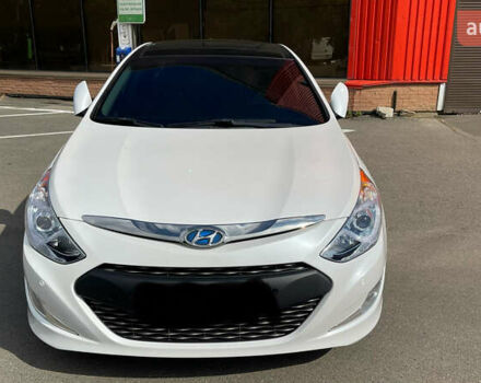 Белый Хендай Соната, объемом двигателя 2.4 л и пробегом 83 тыс. км за 12000 $, фото 4 на Automoto.ua