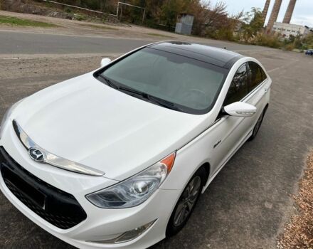 Белый Хендай Соната, объемом двигателя 2.4 л и пробегом 195 тыс. км за 8500 $, фото 7 на Automoto.ua