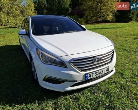 Белый Хендай Соната, объемом двигателя 2.36 л и пробегом 198 тыс. км за 8000 $, фото 10 на Automoto.ua