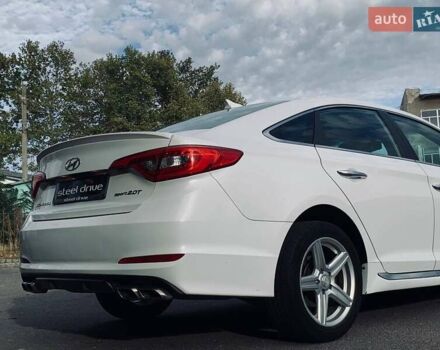 Белый Хендай Соната, объемом двигателя 2 л и пробегом 135 тыс. км за 11799 $, фото 10 на Automoto.ua