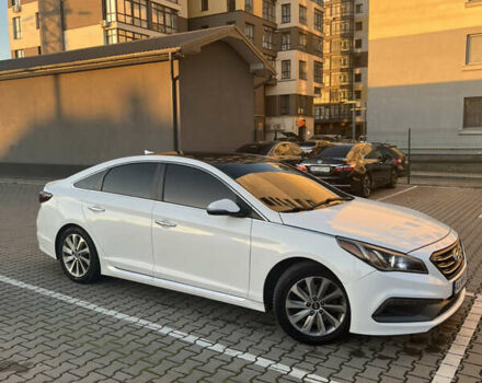 Белый Хендай Соната, объемом двигателя 2.36 л и пробегом 132 тыс. км за 10600 $, фото 10 на Automoto.ua