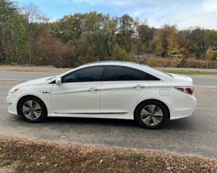 Белый Хендай Соната, объемом двигателя 2.4 л и пробегом 195 тыс. км за 8500 $, фото 5 на Automoto.ua